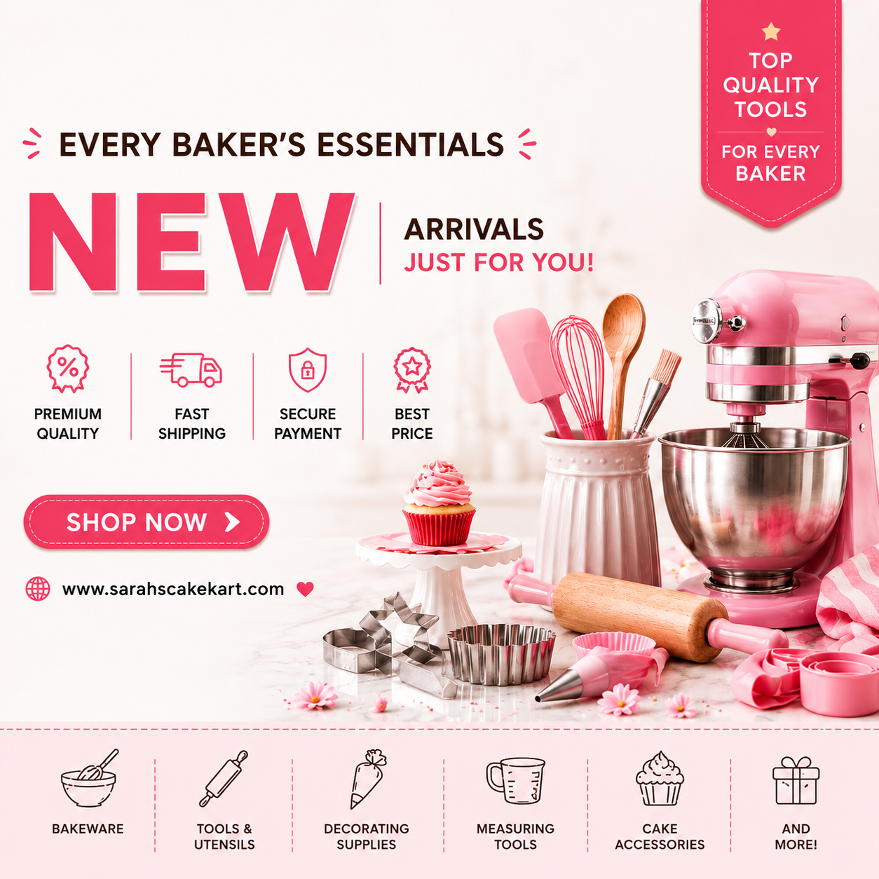 Premium Cake Decorating Tools