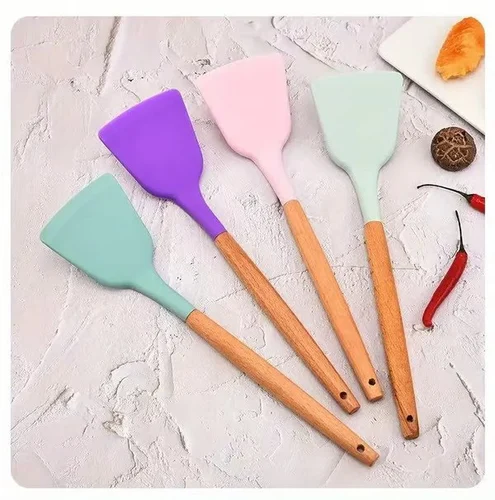 Premium Silicone Baking Spatula – Heat Resistant Non-Stick Mixing & Scraping Tool