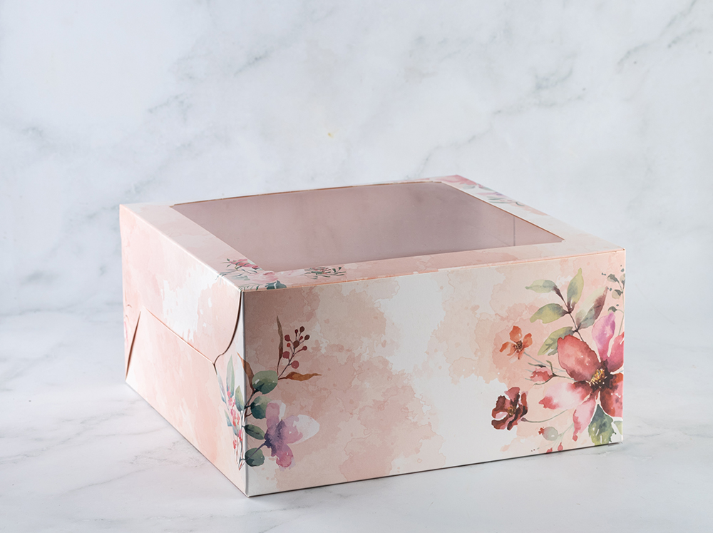 Bloomingtales Cake Box 12 × 12 × 5 – 100 Pieces