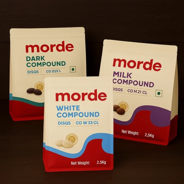 Morde Chocolate Disqs Callets | Dark, Milk & White Chocolate for Baking, Moulding & Desserts