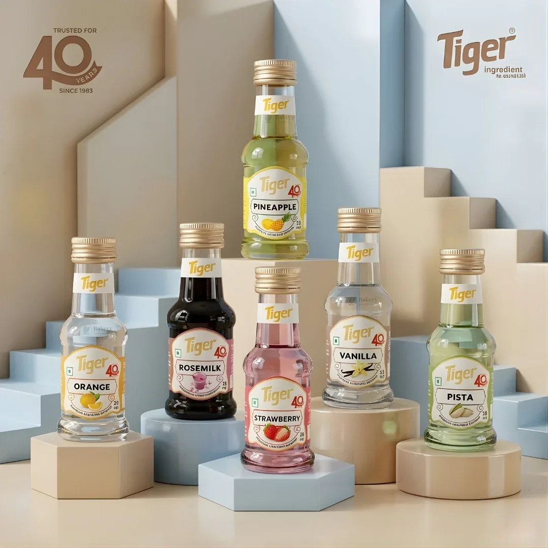 Tiger Flavouring Essence | Premium Culinary Essence | Multiple Flavour Options | 28ml