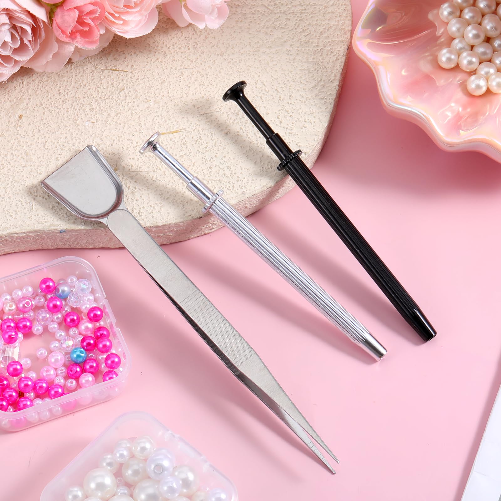 SS Sprinkle Tweezers for Cake Decorating | Pack of 3