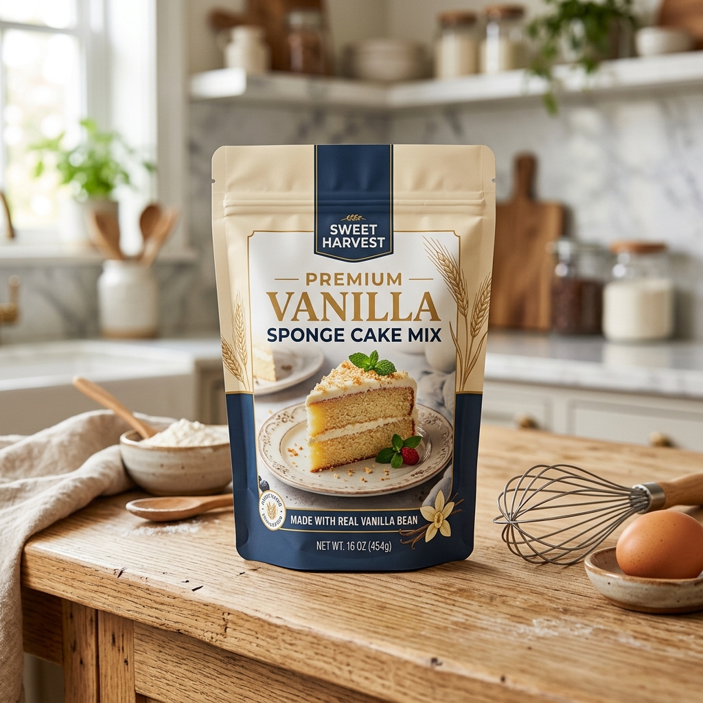 Eggless Vanilla Sponge Cake Mix