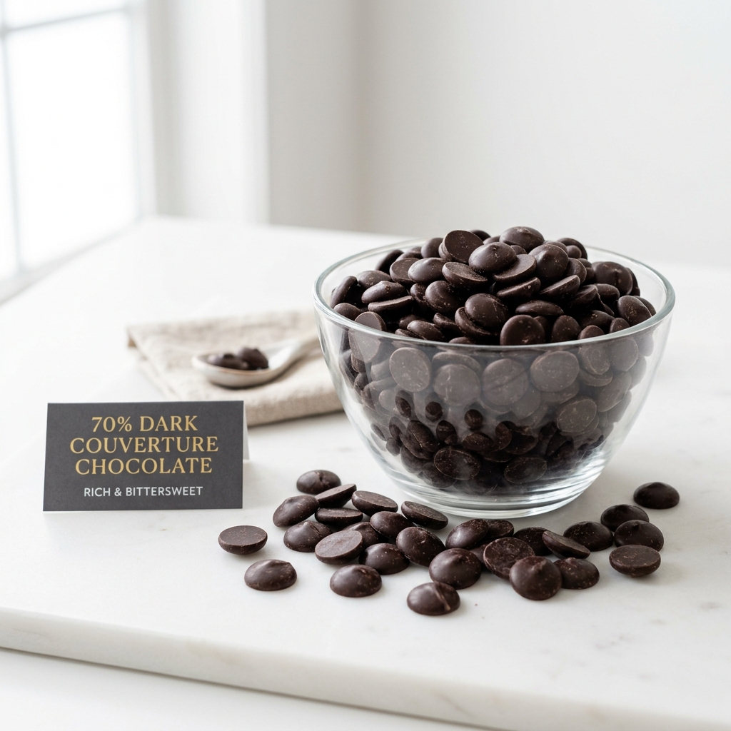 Couverture Dark Chocolate Drops (70%)