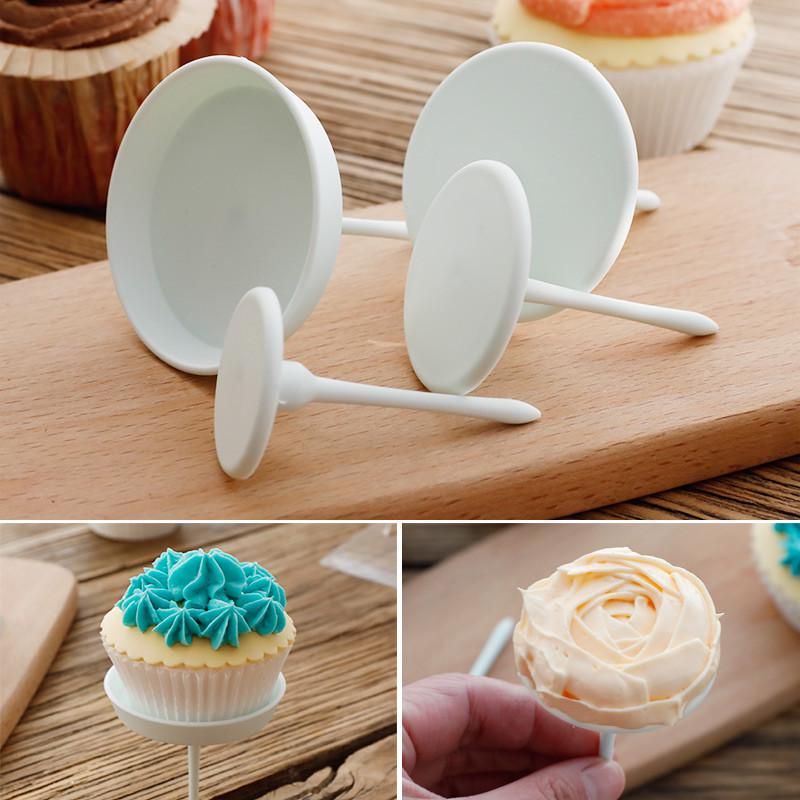 4-Piece Plastic Flower Nail Set