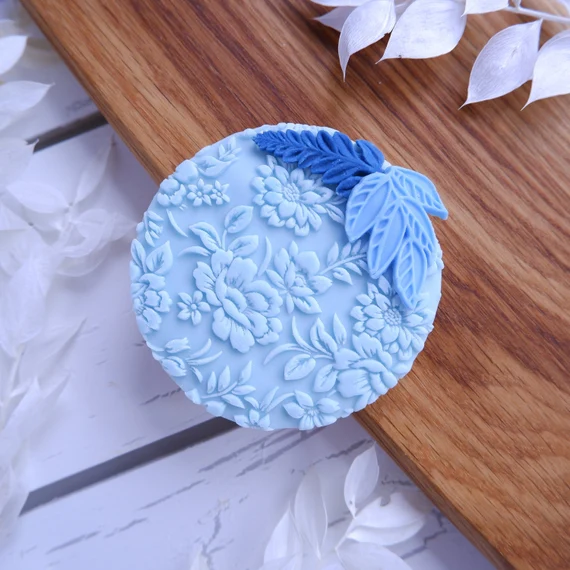 Acrylic Fondant Embosser & Pattern Stamp for Cakes, Cookies and Cupcakes