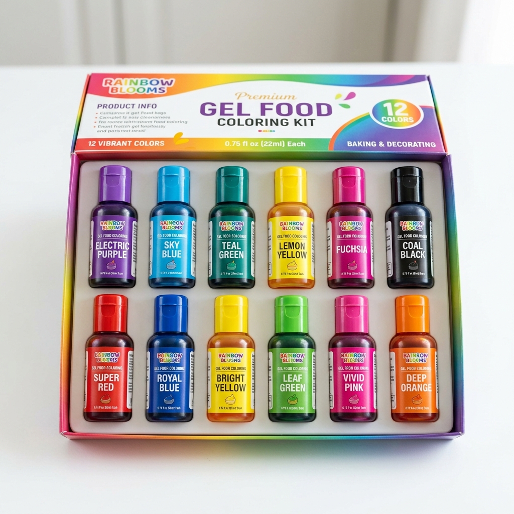 Gel Food Coloring Kit