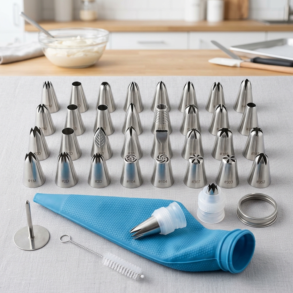 Professional Piping Nozzle Set