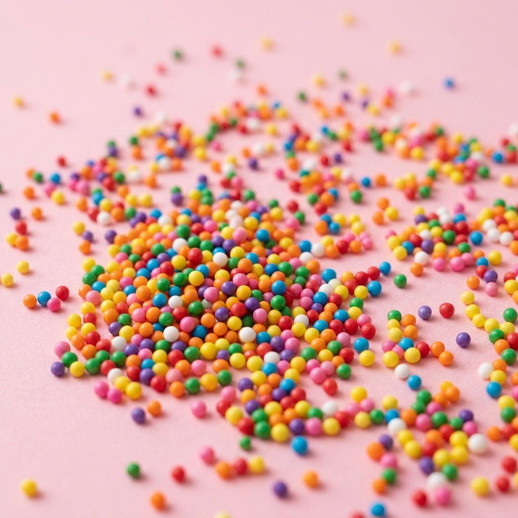 Rainbow Nonpareils Sprinkles